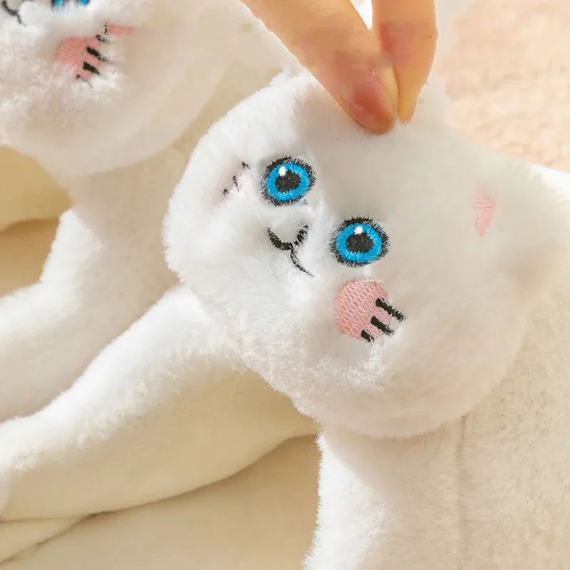 Pantufas Fofas e Confortáveis de Gato